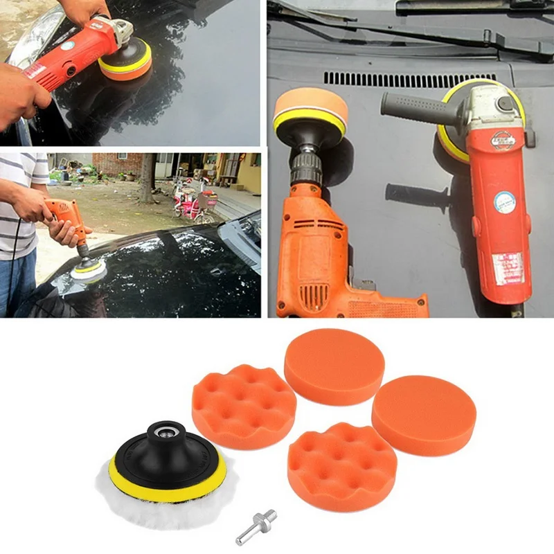 6pcs Polishing buffing pad kit Car polish Tool Polished cotton Power Tools Drill Adapter pad set Gross Buffer Truck Auto Gross
6pcs Polishing buffing pad kit Car polish Tool Polished cotton Power Tools Drill Adapter pad set Gross Buffer Truck Auto Gross