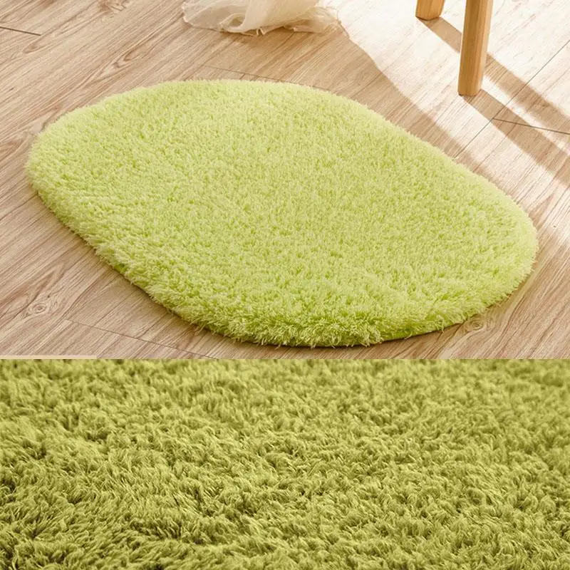 Soft Shaggy Oval Bedside Carpet Living Room Coffee Table Foyer Carpet Bedside Blanket Non-Slip Floor Mats For Bedroom
Soft Shaggy Oval Bedside Carpet Living Room Coffee Table Foyer Carpet Bedside Blanket Non-Slip Floor Mats For Bedroom