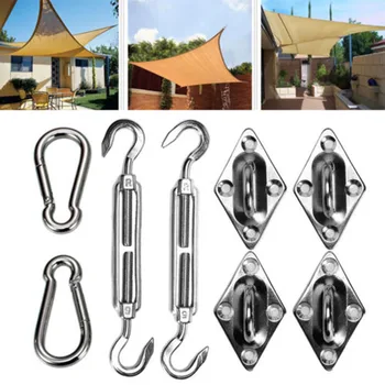 8Pcs Sun Sail Shade Shade Sail Canopy Fixing Fittings Accessory Kit Safety Sun Canopy Stainless Steel Fixing Tools
8Pcs Sun Sail Shade Shade Sail Canopy Fixing Fittings Accessory Kit Safety Sun Canopy Stainless Steel Fixing Tools