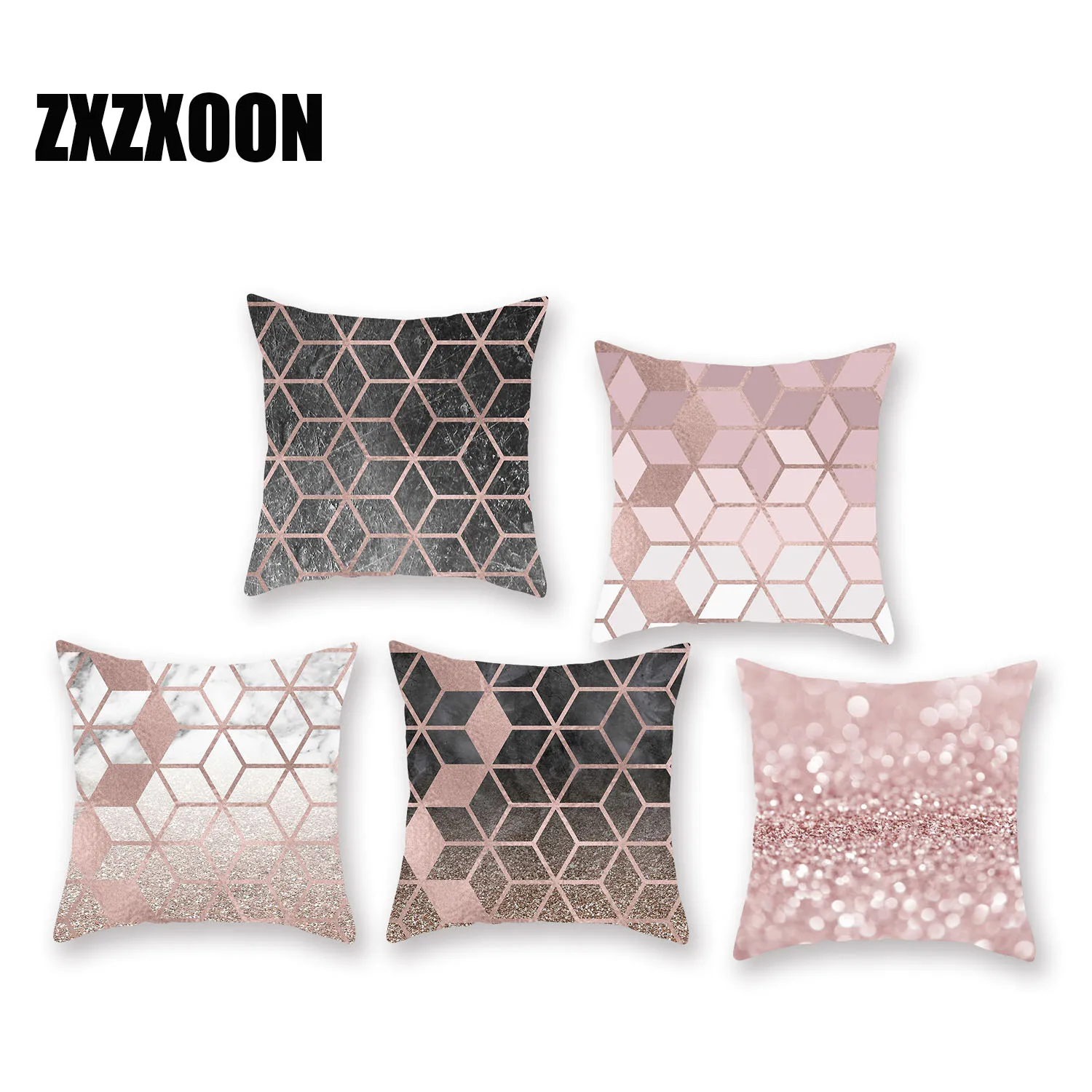 Diy Custom Rose Gold Pink 100% Polyester Decorative Throw Pillows Square Shape Geometric Cushion Cover for Sofa Home Decor
Diy Custom Rose Gold Pink 100% Polyester Decorative Throw Pillows Square Shape Geometric Cushion Cover for Sofa Home Decor