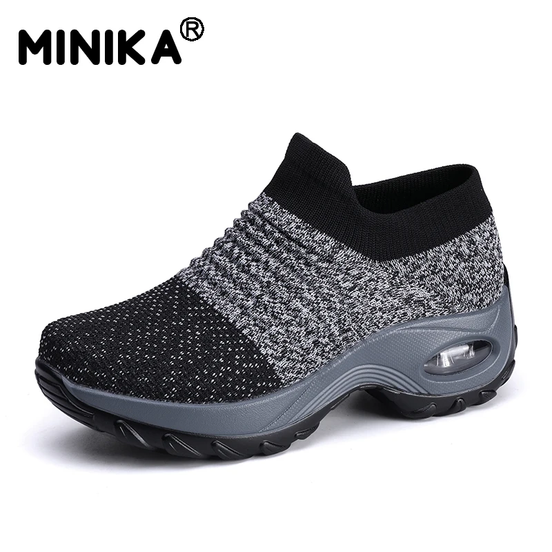 2019 Spring Women Tenis Feminino Sneakers Flats Platform Sneakers for Women Slip on Creepers Mesh Sock Sneakers Shoes Woman Walk
2019 Spring Women Tenis Feminino Sneakers Flats Platform Sneakers for Women Slip on Creepers Mesh Sock Sneakers Shoes Woman Walk