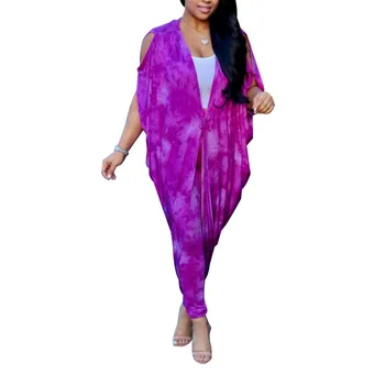Women's 2 Piece Set Batwing Sleeve Loose Long Top and Long Pants Floral Print Sexy Tracksuit
Women's 2 Piece Set Batwing Sleeve Loose Long Top and Long Pants Floral Print Sexy Tracksuit