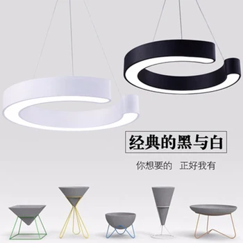 Amercia modern Led gymnasium pendant Lights personality office lamps modern simple office lighting C-shaped creative glass light
Amercia modern Led gymnasium pendant Lights personality office lamps modern simple office lighting C-shaped creative glass light