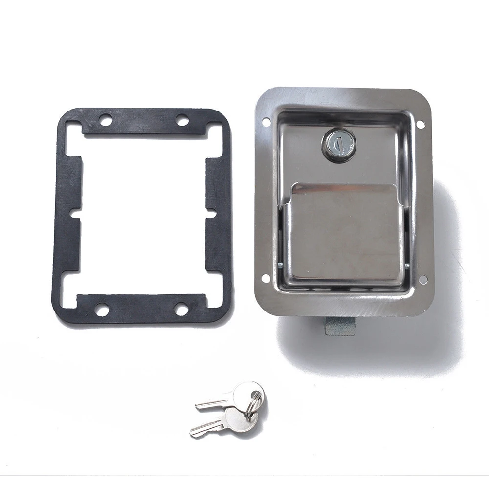 Stainless Steel Paddle Latch Entry Box Lock Truck Door Trailer Caravan Tool Exterior Parts Trunk Trim Replacement Parts
Stainless Steel Paddle Latch Entry Box Lock Truck Door Trailer Caravan Tool Exterior Parts Trunk Trim Replacement Parts