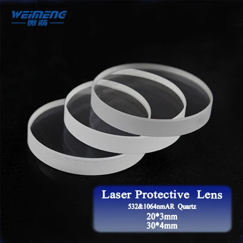 Weimeng Raytools laser protective windows lens 20/30mm 532&1064nmJGS1 Quartz plano for fiber cuting welding engraving machine
Weimeng Raytools laser protective windows lens 20/30mm 532&1064nmJGS1 Quartz plano for fiber cuting welding engraving machine