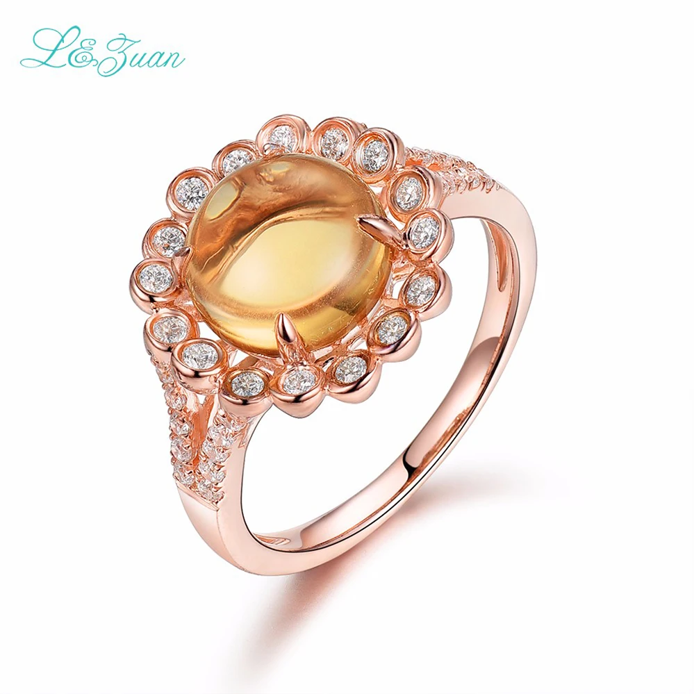L&zuan Natural Citrine Yellow Stone Big Sunflower Elegant Ring Fine Jewelry Rings For Women Luxury Party Accessories 6761
L&zuan Natural Citrine Yellow Stone Big Sunflower Elegant Ring Fine Jewelry Rings For Women Luxury Party Accessories 6761