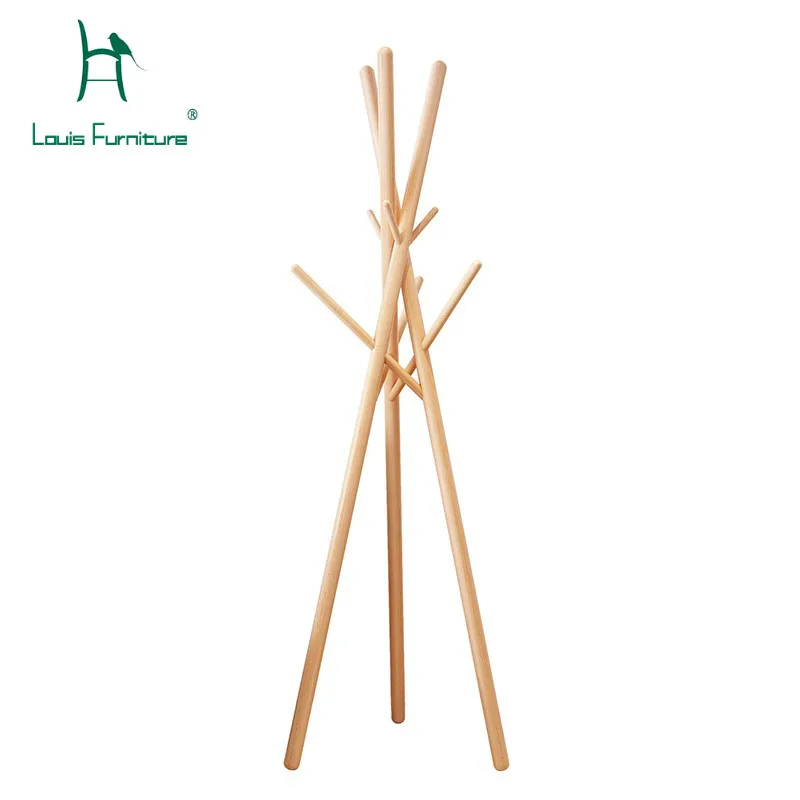 Louis Fashion Coat Racks All Solid Wood Hat Floor Creative Hangers Nordic Bedroom Shelf Simple Modern Clothes
Louis Fashion Coat Racks All Solid Wood Hat Floor Creative Hangers Nordic Bedroom Shelf Simple Modern Clothes