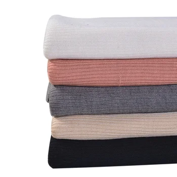 High quality thick rib fabric wool anti-pilling acrylic viscose spandex fabric for fleece and cardigan in Winter A0360
High quality thick rib fabric wool anti-pilling acrylic viscose spandex fabric for fleece and cardigan in Winter A0360