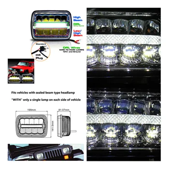 "2pcs" 4x6 led headlight Rectangle with DRL led headlamp led replacement Driving Light For Jee-p Truck Chevy Camaro offroad
"2pcs" 4x6 led headlight Rectangle with DRL led headlamp led replacement Driving Light For Jee-p Truck Chevy Camaro offroad