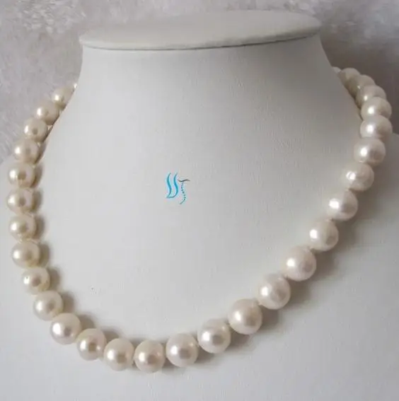 White Pearl Jewellery 18 inches AA 11-12MM White Color Nearly Round Natural Freshwater Pearl Necklace New Free Shipping
White Pearl Jewellery 18 inches AA 11-12MM White Color Nearly Round Natural Freshwater Pearl Necklace New Free Shipping