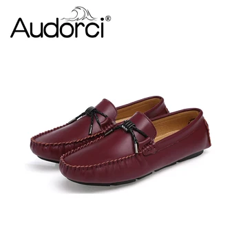 Audorci Handmade Man Shoes 2018 Spring Men's Fashion Boat Driving Peas Shoe Men Light Loafers Shoe Man Non-slip Flats Size 38-44
Audorci Handmade Man Shoes 2018 Spring Men's Fashion Boat Driving Peas Shoe Men Light Loafers Shoe Man Non-slip Flats Size 38-44