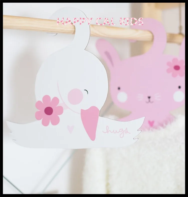 INS Cute swan rabbit fox penguin Wooden Children Clothes Hanger Lovely Wood Coat Rack Baby Hanger For Kids Room Decoration Hook
INS Cute swan rabbit fox penguin Wooden Children Clothes Hanger Lovely Wood Coat Rack Baby Hanger For Kids Room Decoration Hook