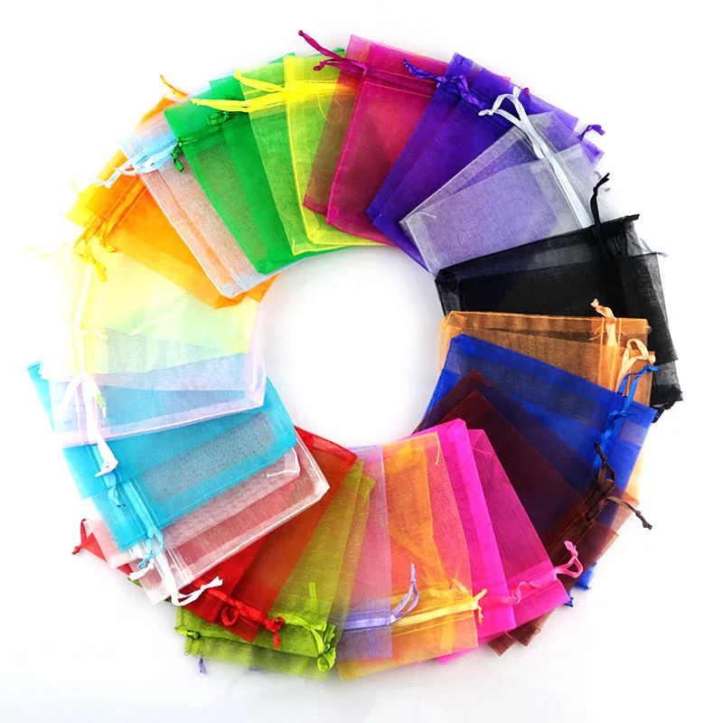 5x7 7x9 9x12 13x18cm Organza Jewelry Packaging Bags Wedding Party Decoration Pouches Favors Drawable Candy Gift Bags
5x7 7x9 9x12 13x18cm Organza Jewelry Packaging Bags Wedding Party Decoration Pouches Favors Drawable Candy Gift Bags