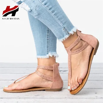 NAN JIU MOUNTAIN Shoes Woman Summer Beach Open Toe Flat Comfortable Sandals Women's Shoes Rhinestones Plus Size 35-43
NAN JIU MOUNTAIN Shoes Woman Summer Beach Open Toe Flat Comfortable Sandals Women's Shoes Rhinestones Plus Size 35-43