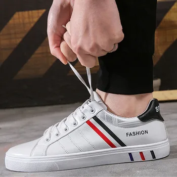 2019 Summer Men Running Shoes Outdoor Sports Sneakers Black White Jogging Comfortable Pu Flat Leather Shoes Male Walking Shoes
2019 Summer Men Running Shoes Outdoor Sports Sneakers Black White Jogging Comfortable Pu Flat Leather Shoes Male Walking Shoes