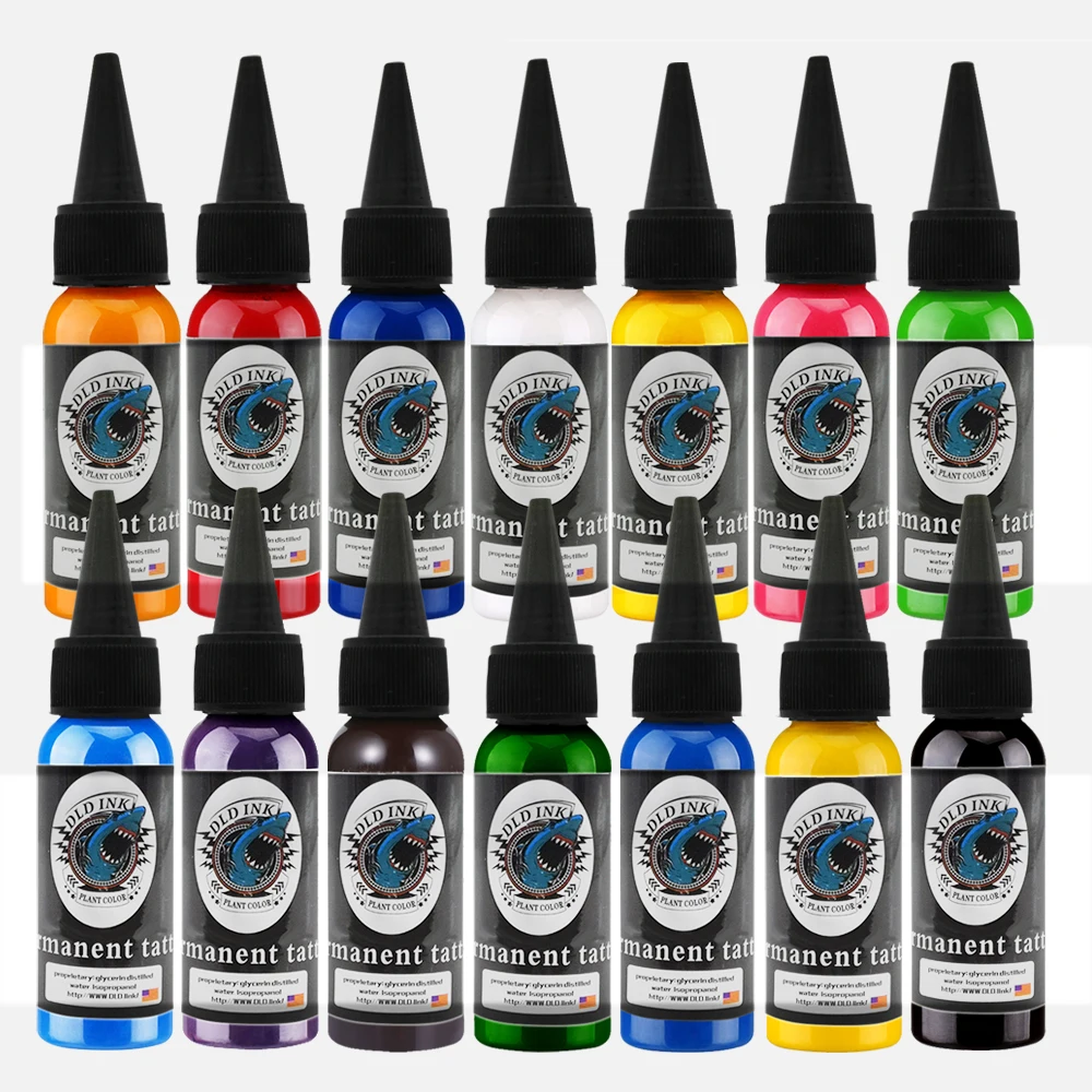30ml/bottle Tattoo Ink 1OZ 14Colors Permanent Body Arts Paint Micro Pigment Eyebrow Eyeliner Lip Body Tattoo Art Beauty Tools
30ml/bottle Tattoo Ink 1OZ 14Colors Permanent Body Arts Paint Micro Pigment Eyebrow Eyeliner Lip Body Tattoo Art Beauty Tools