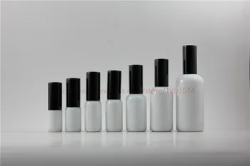 5ml/10ml/15ml/20ml/30ml/50ml/100ml original white Glass bottle with shiny black aluminum sprayer or pump,cosmetic container
5ml/10ml/15ml/20ml/30ml/50ml/100ml original white Glass bottle with shiny black aluminum sprayer or pump,cosmetic container