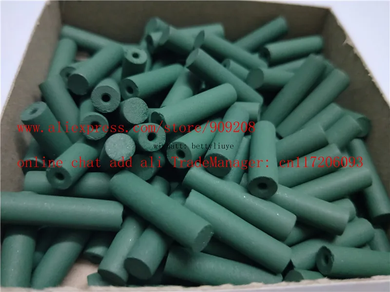 Dental dentistry lab classic green coarse rubber cylinders NO.4592 polishing material tool number 4592 green rubber points
Dental dentistry lab classic green coarse rubber cylinders NO.4592 polishing material tool number 4592 green rubber points