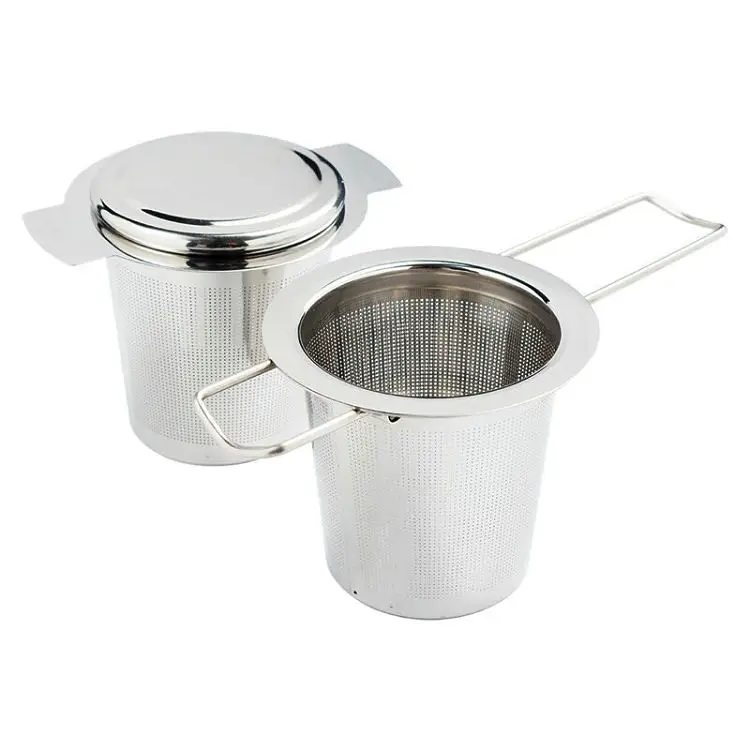 Reusable Stainless Steel Tea Infuser Basket Fine Mesh Tea Strainer With 2 Handles Saucer Tea and Coffee Filters
Reusable Stainless Steel Tea Infuser Basket Fine Mesh Tea Strainer With 2 Handles Saucer Tea and Coffee Filters