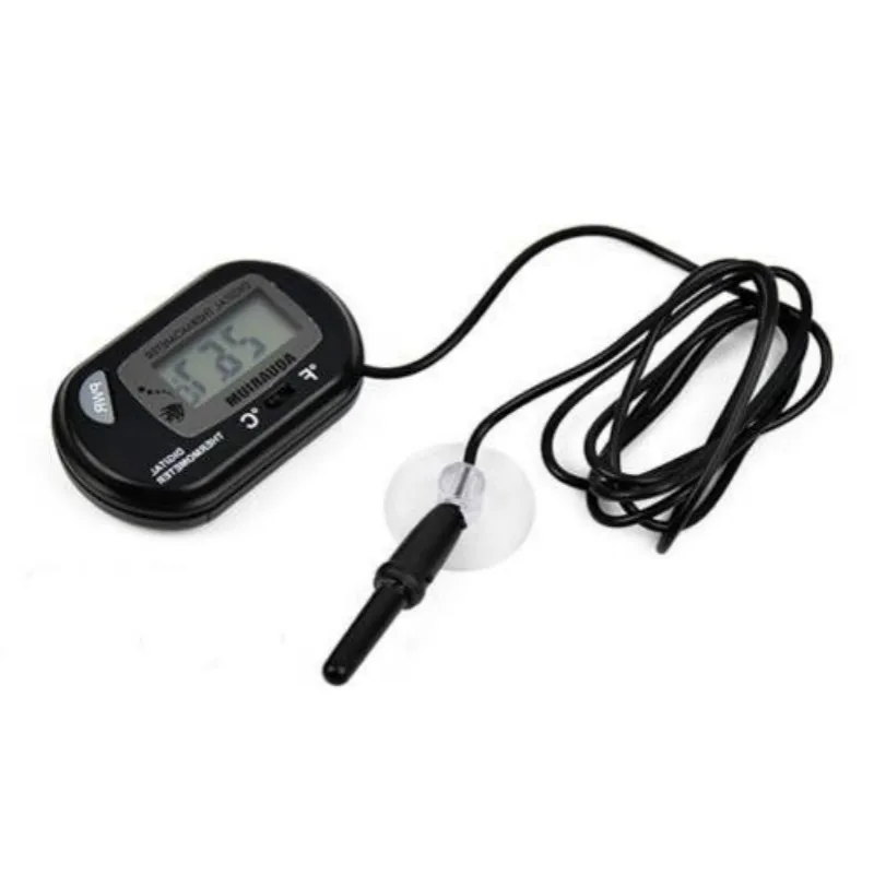 LCD Display Digital Fish Aquarium Tank Marine Water Thermometer Black Sensor Cable Fish Tank
LCD Display Digital Fish Aquarium Tank Marine Water Thermometer Black Sensor Cable Fish Tank