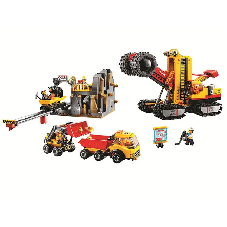 10876 Mine Block mobile laboratory giant crusher dump truck Building Blocks figures trucks Bricks children Toys 60187
10876 Mine Block mobile laboratory giant crusher dump truck Building Blocks figures trucks Bricks children Toys 60187