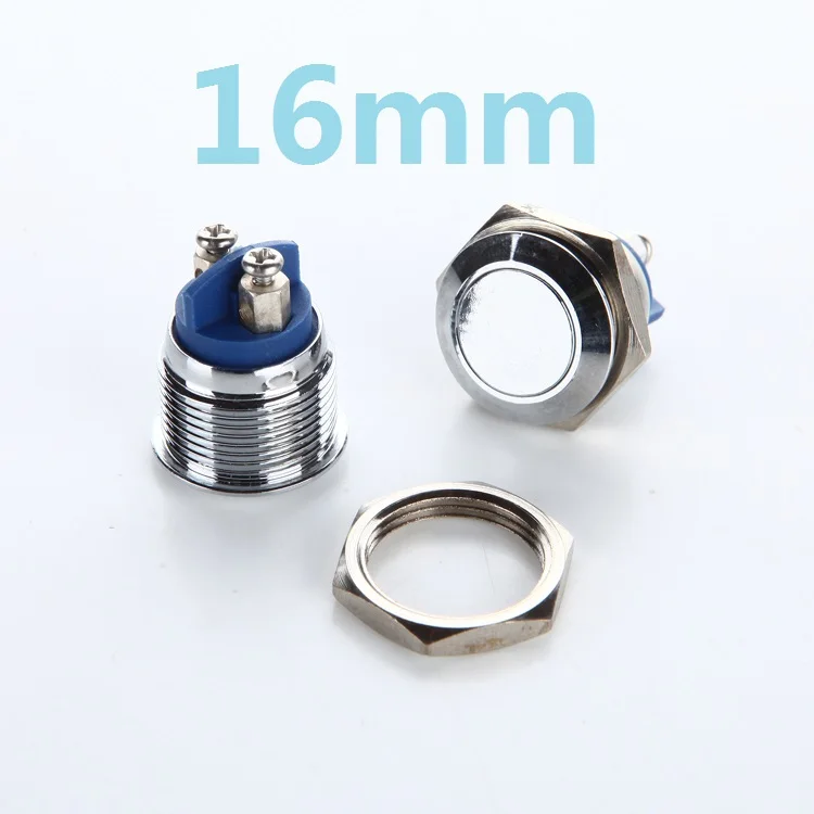 1pcs 16mm L32 Plane Stainless Steel Metal Push Button Switch Car Modification Horn Doorbell Switch Automatic Reset 250V 2A
1pcs 16mm L32 Plane Stainless Steel Metal Push Button Switch Car Modification Horn Doorbell Switch Automatic Reset 250V 2A