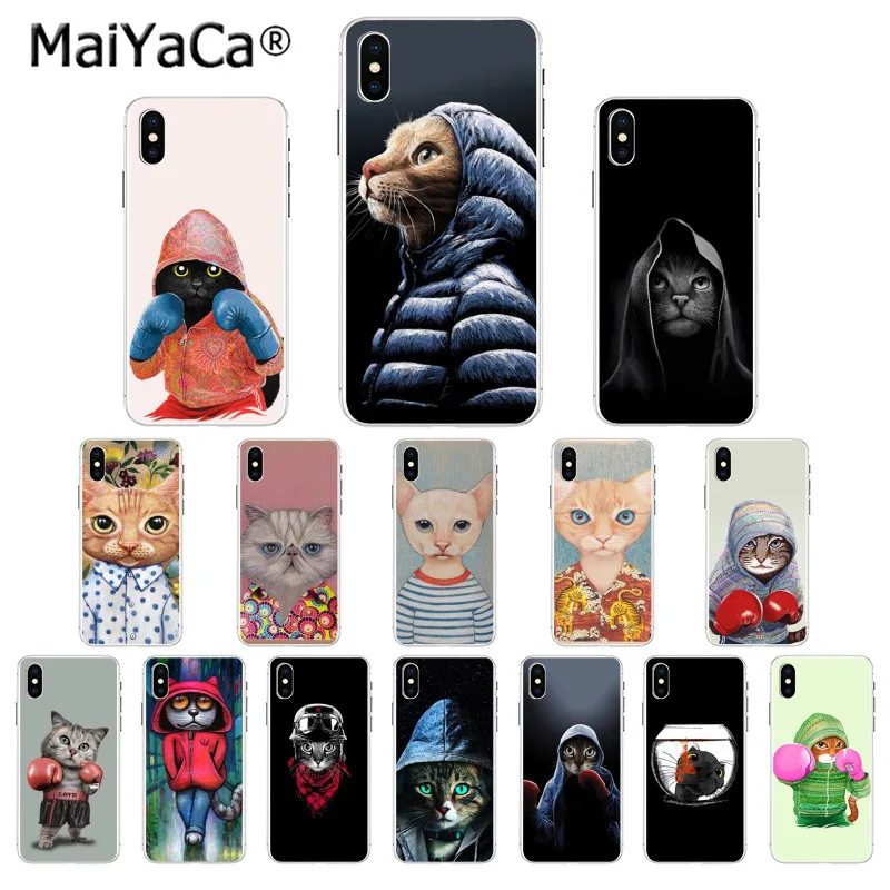 MaiYaCa Cool Boxing Cat DIY Luxury High-end Protector Case for Apple iPhone 8 7 6 6S Plus X XS MAX 5 5S SE XR Cover
MaiYaCa Cool Boxing Cat DIY Luxury High-end Protector Case for Apple iPhone 8 7 6 6S Plus X XS MAX 5 5S SE XR Cover