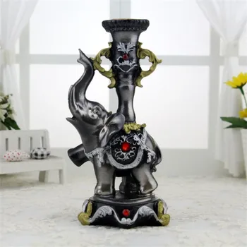 Elephant Style Classic Resin Candlestick Sconce Candle Holder Candle Stand Ornaments Elephant Crafts Wedding Decor
Elephant Style Classic Resin Candlestick Sconce Candle Holder Candle Stand Ornaments Elephant Crafts Wedding Decor