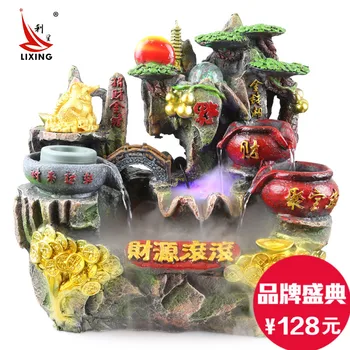 Rockery water fountain Zhaocai toad ornaments Home Furnishing Decor office living room decoration housewarming opening gifts
Rockery water fountain Zhaocai toad ornaments Home Furnishing Decor office living room decoration housewarming opening gifts