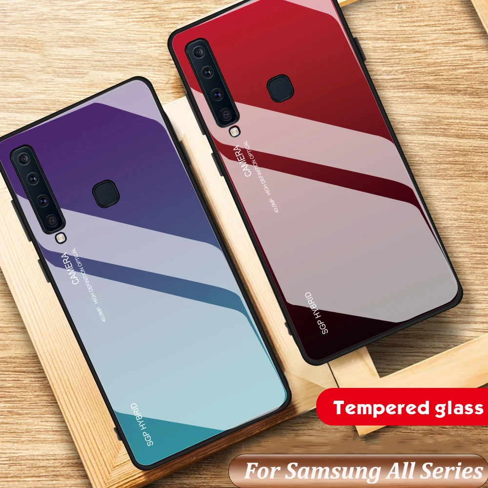 Gradient Phone Case For Samsung Galaxy S10 S9 S8 Plus S10E A10 A30 A50 M10 M20 M30 Tempered Glass On Galasy A9 A8 A7 A6 J8 2018
Gradient Phone Case For Samsung Galaxy S10 S9 S8 Plus S10E A10 A30 A50 M10 M20 M30 Tempered Glass On Galasy A9 A8 A7 A6 J8 2018