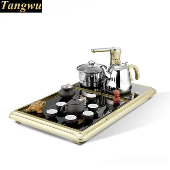 Automatic upper kettle tea set, electric tray disinfection Safety Auto-Off Function Overheat Protection
Automatic upper kettle tea set, electric tray disinfection Safety Auto-Off Function Overheat Protection