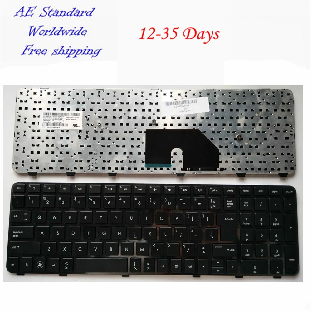 UI Black New English laptop keyboard FOR HP DV6-6000 DV6-6029 6B11TX 6C40 6C41TX 6151TX 6101TX 6151TX 6153 6100 6B11TX 6C40
UI Black New English laptop keyboard FOR HP DV6-6000 DV6-6029 6B11TX 6C40 6C41TX 6151TX 6101TX 6151TX 6153 6100 6B11TX 6C40