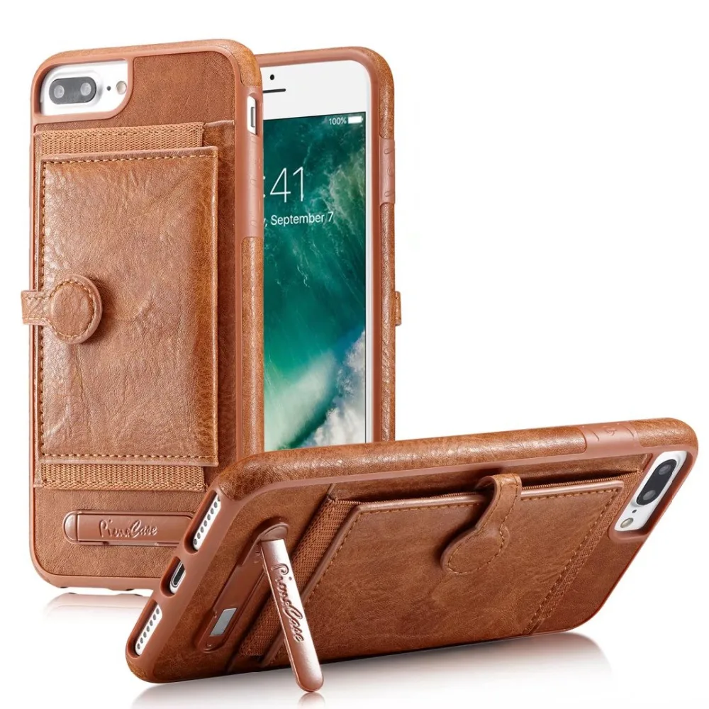 INIZEAL Laether Phone Stand Case Cover for iPhoneX 8 8plus 7 7lus 6 6s plus Card Slot Back Cover Protective for iPhone X
INIZEAL Laether Phone Stand Case Cover for iPhoneX 8 8plus 7 7lus 6 6s plus Card Slot Back Cover Protective for iPhone X