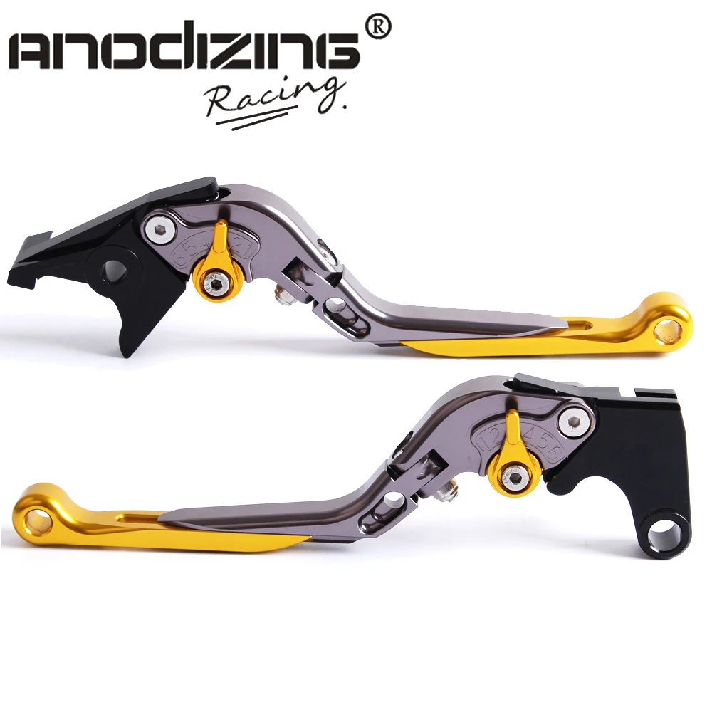 F-44/K-750 Adjustable CNC 3D Extendable Folding Brake Clutch Levers For Kawasaki NINJA 650R ER-6N ER-6F 2009-2014 | Автомобили и