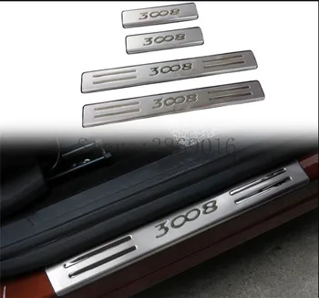Stainless Door Sill Scuff Plate Guards Protector Stickers Trim Cover Fit For PEUGEOT 3008 GT 2016 2017 2018
Stainless Door Sill Scuff Plate Guards Protector Stickers Trim Cover Fit For PEUGEOT 3008 GT 2016 2017 2018