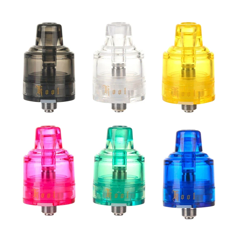 Electronic Cigarette(2pcs/lot)Authentic 5GVape Kool 22mm Disposable Tank Clearomizer 1.8ml vape tank /1.4ohm atomizer
Electronic Cigarette(2pcs/lot)Authentic 5GVape Kool 22mm Disposable Tank Clearomizer 1.8ml vape tank /1.4ohm atomizer