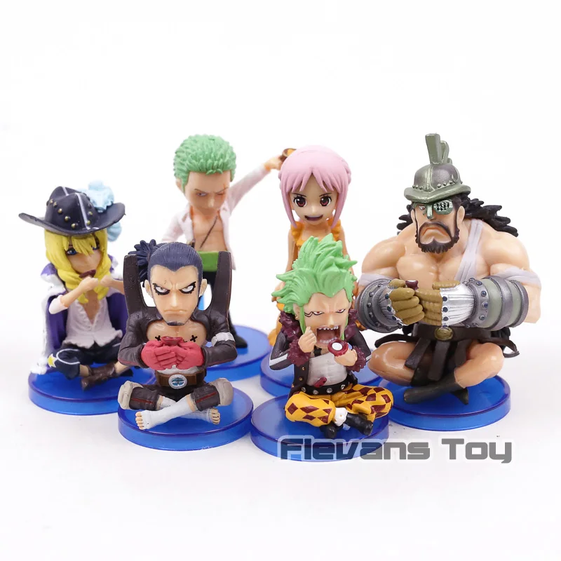 Anime One Piece WCF Dressrosa Vol.4 Zoro Nami Bartolomeo Cavendish Ideo Hajrudin PVC Figures Toys 6pcs/set
Anime One Piece WCF Dressrosa Vol.4 Zoro Nami Bartolomeo Cavendish Ideo Hajrudin PVC Figures Toys 6pcs/set
