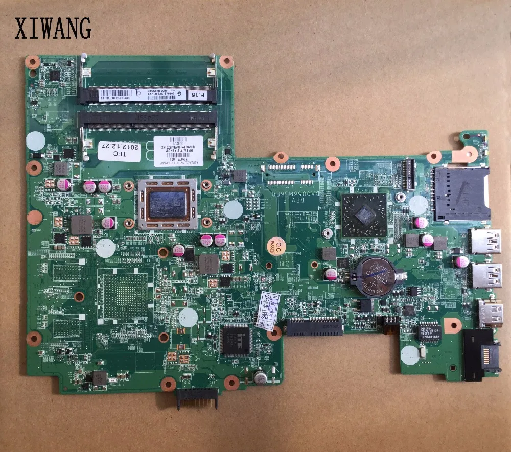 709173-501 Free Shipping 709173-001 for HP PAVILION TOUCHSMART 15 15-B motherboard A4-4355M CPU.All functions 100% fully Tested
709173-501 Free Shipping 709173-001 for HP PAVILION TOUCHSMART 15 15-B motherboard A4-4355M CPU.All functions 100% fully Tested