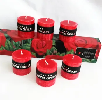 6pcs/pack Wedding candles velas home decor scented candles party holiday christmas candle red color
6pcs/pack Wedding candles velas home decor scented candles party holiday christmas candle red color