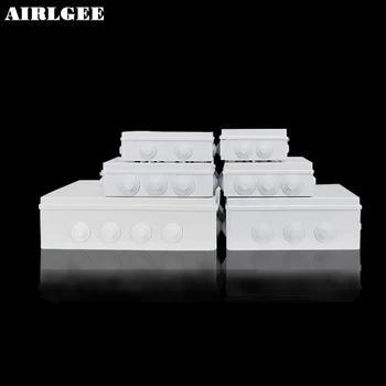 White ABS Plastic Waterproof Dust-proof Junction Box 36mm Open hole DIY Electrical Connection Outdoor Monitor Distribution box
White ABS Plastic Waterproof Dust-proof Junction Box 36mm Open hole DIY Electrical Connection Outdoor Monitor Distribution box