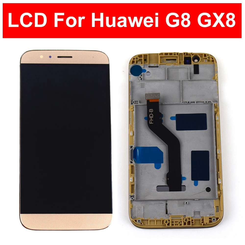 LCD For Huawei G8 GX8 RIO-L01 RIO-L02 RIO-L03 G7 Plus LCD Touch Screen Digitizer Sensor LCD Display Monitor Assembly Frame
LCD For Huawei G8 GX8 RIO-L01 RIO-L02 RIO-L03 G7 Plus LCD Touch Screen Digitizer Sensor LCD Display Monitor Assembly Frame