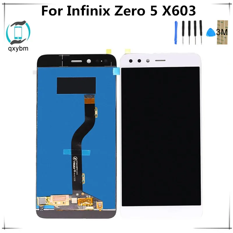 For Infinix Zero 5 X603 LCD Display wioth Touch Screen Digitizer Assembly 5.98" For Infinix X603 LCD Tested with Tools
For Infinix Zero 5 X603 LCD Display wioth Touch Screen Digitizer Assembly 5.98" For Infinix X603 LCD Tested with Tools