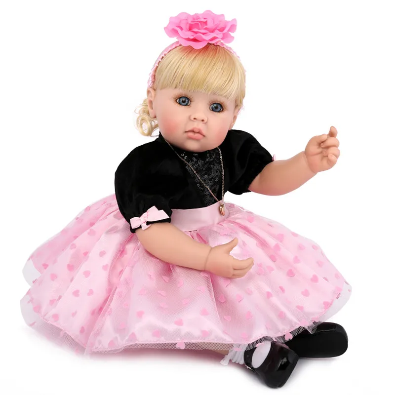 NPKDOLL silicone reborn baby girl dolls 20"50cm blonde hair bebe soft reborn bonecas for child gift toys
NPKDOLL silicone reborn baby girl dolls 20"50cm blonde hair bebe soft reborn bonecas for child gift toys