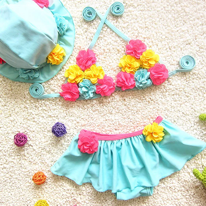 children girls bikini set Two-Pieces and Bathing cap swimming suit Lovely Baby swimwear girl bathing suits ruffle kids swimsuit
children girls bikini set Two-Pieces and Bathing cap swimming suit Lovely Baby swimwear girl bathing suits ruffle kids swimsuit