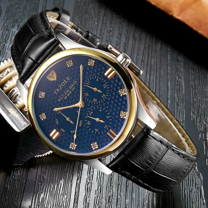 YAZOLE Wristwatch New Wrist Watch Men Watches Top Brand Luxury Famous Male Clock Quartz Watch for Men Hodinky Relogio Masculino
YAZOLE Wristwatch New Wrist Watch Men Watches Top Brand Luxury Famous Male Clock Quartz Watch for Men Hodinky Relogio Masculino