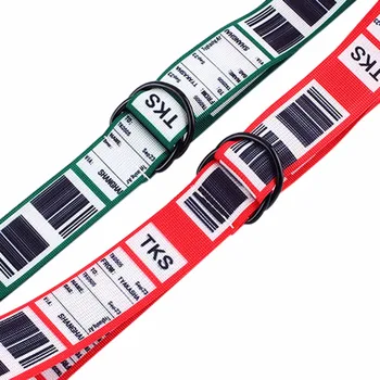Women Braided Canvas Belt Barcode English Korean Fashion Beautiful Double Loop Buckle Waistband 130cm
Women Braided Canvas Belt Barcode English Korean Fashion Beautiful Double Loop Buckle Waistband 130cm