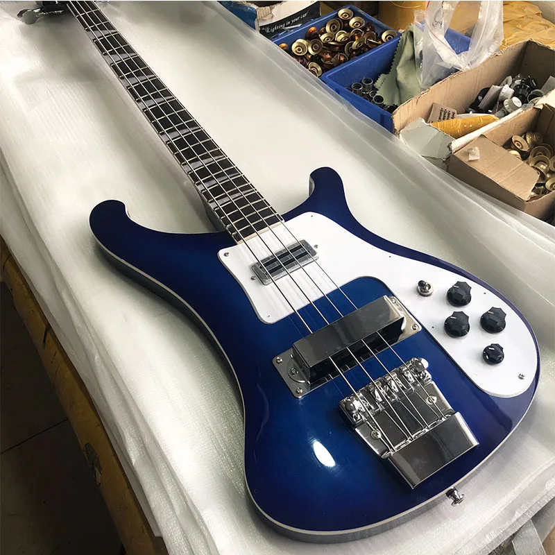 Grote quality Ricken electric bass, metal accessories, 4003 bass guitar, maple neck, fingerboard rose wood, pearl inlay rea
Grote quality Ricken electric bass, metal accessories, 4003 bass guitar, maple neck, fingerboard rose wood, pearl inlay rea