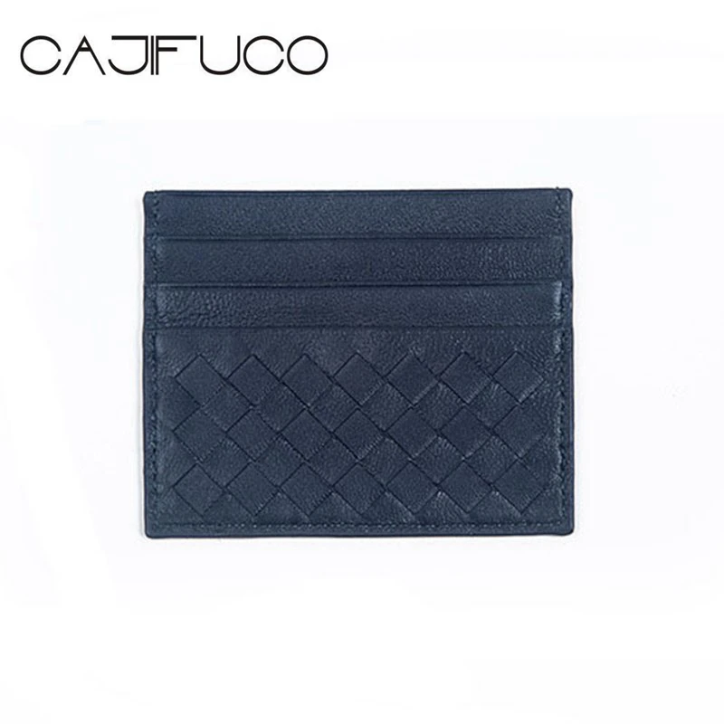CAJIFUCO Ultrathin Porte Carte Magic Wallet Credit Card Case Lambskin Coin Purse Woven Card Wallet Carteira Masculina Feminina
CAJIFUCO Ultrathin Porte Carte Magic Wallet Credit Card Case Lambskin Coin Purse Woven Card Wallet Carteira Masculina Feminina