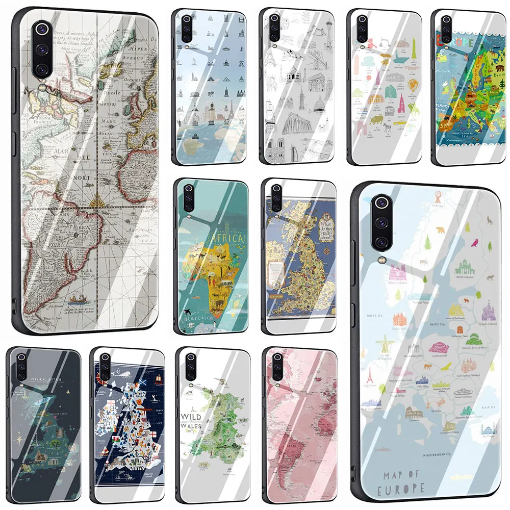 World Map Travel Plans Tempered Glass Cover Case for Xiaomi 8 Lite A1 A2 9 Redmi Note 5 6 7 Pro 6A 4X F1
World Map Travel Plans Tempered Glass Cover Case for Xiaomi 8 Lite A1 A2 9 Redmi Note 5 6 7 Pro 6A 4X F1