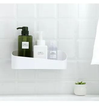 1PC Kitchen Bathroom Shelf Wall Rack Plastic Shower Caddy Organizer Holder Strong Sticky Storage Rack OK 0654
1PC Kitchen Bathroom Shelf Wall Rack Plastic Shower Caddy Organizer Holder Strong Sticky Storage Rack OK 0654